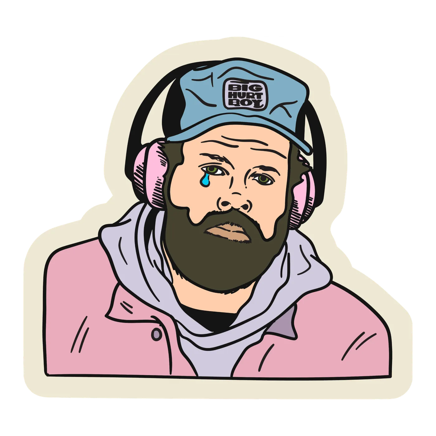 Donovan Woods | Big Hurt Boy Air Freshener - Pink