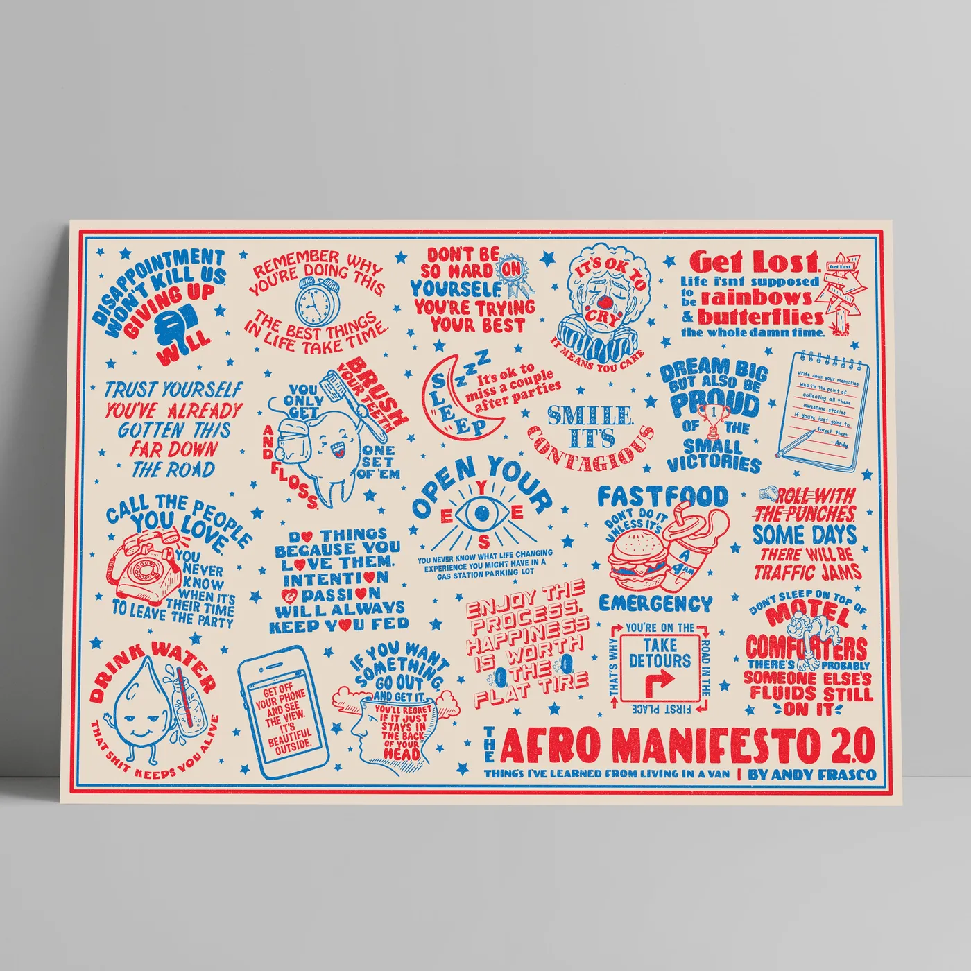 Andy Frasco | AfroManifesto 2.0 Poster