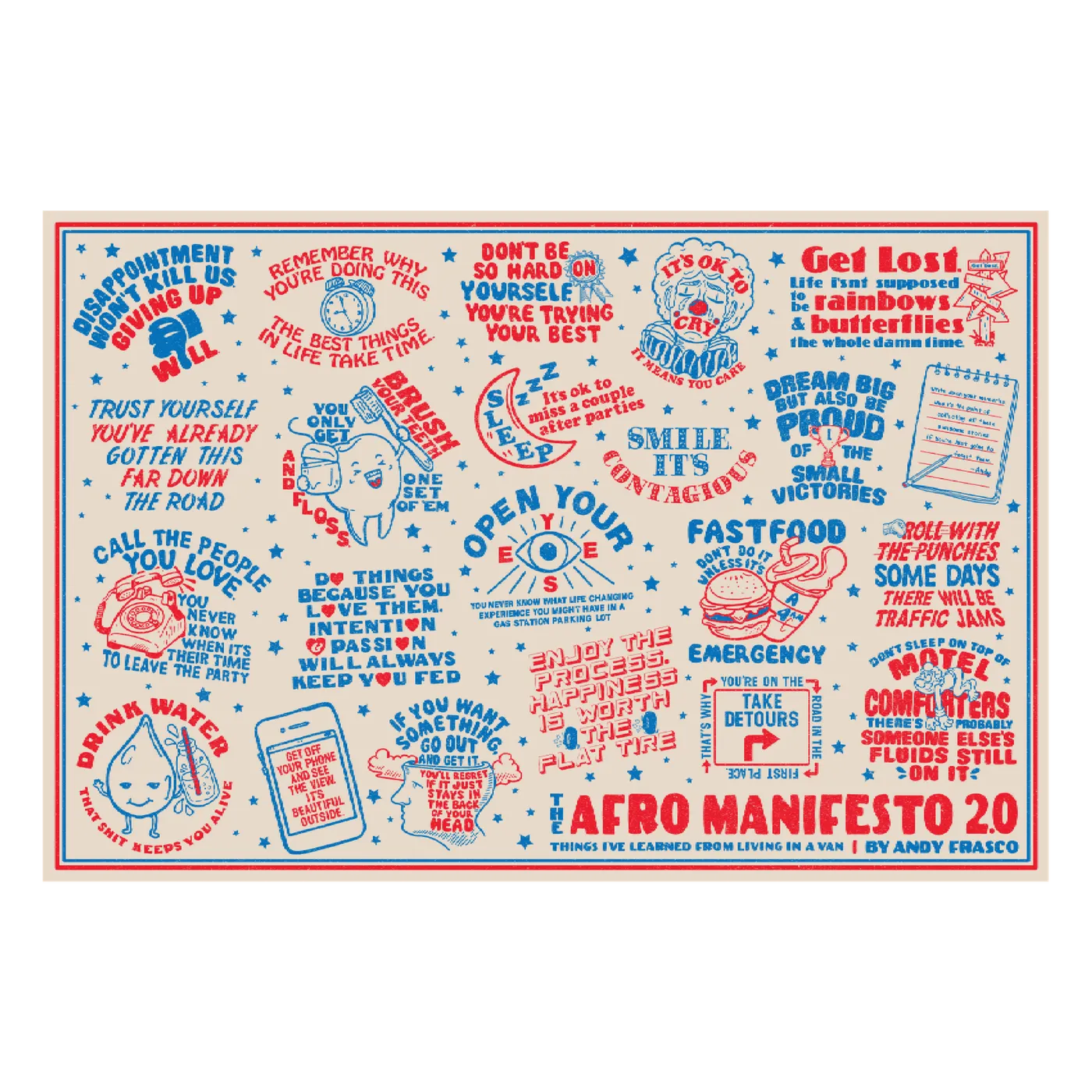 Andy Frasco | AfroManifesto 2.0 Poster