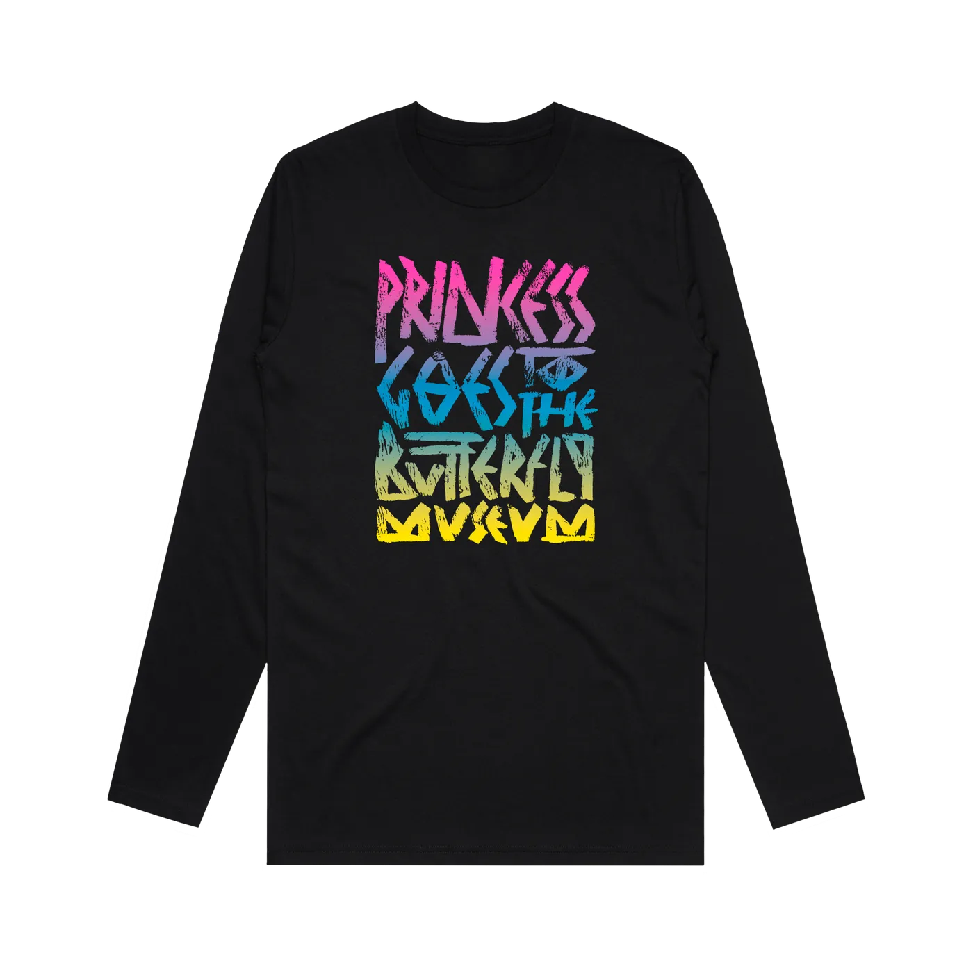 Princess Goes To The Butterfly Museum | Graffiti Long Sleeve