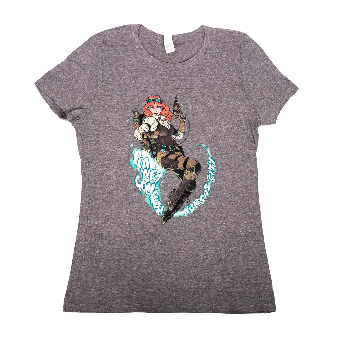 Planet Comicon | Steampunk Girl Women's T-Shirt