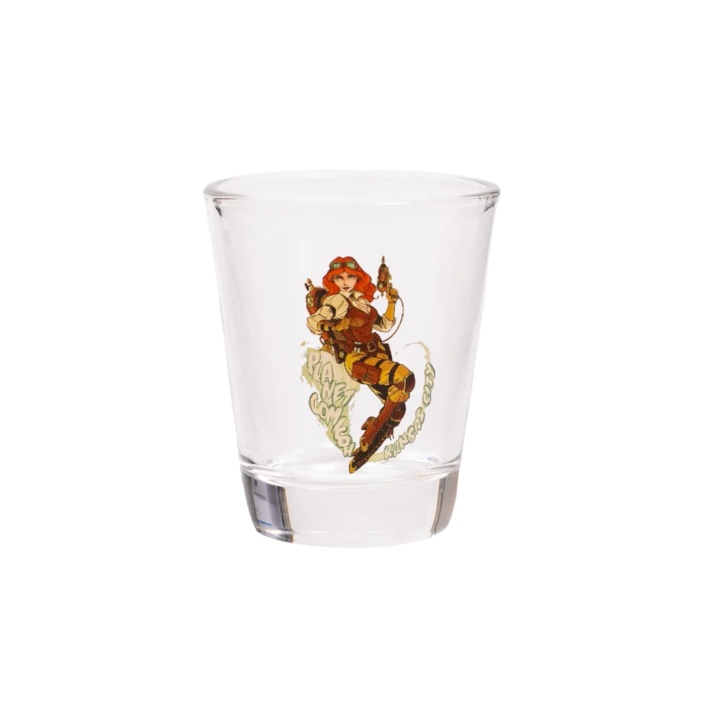 Planet Comicon | Steampunk Girl Shot Glass