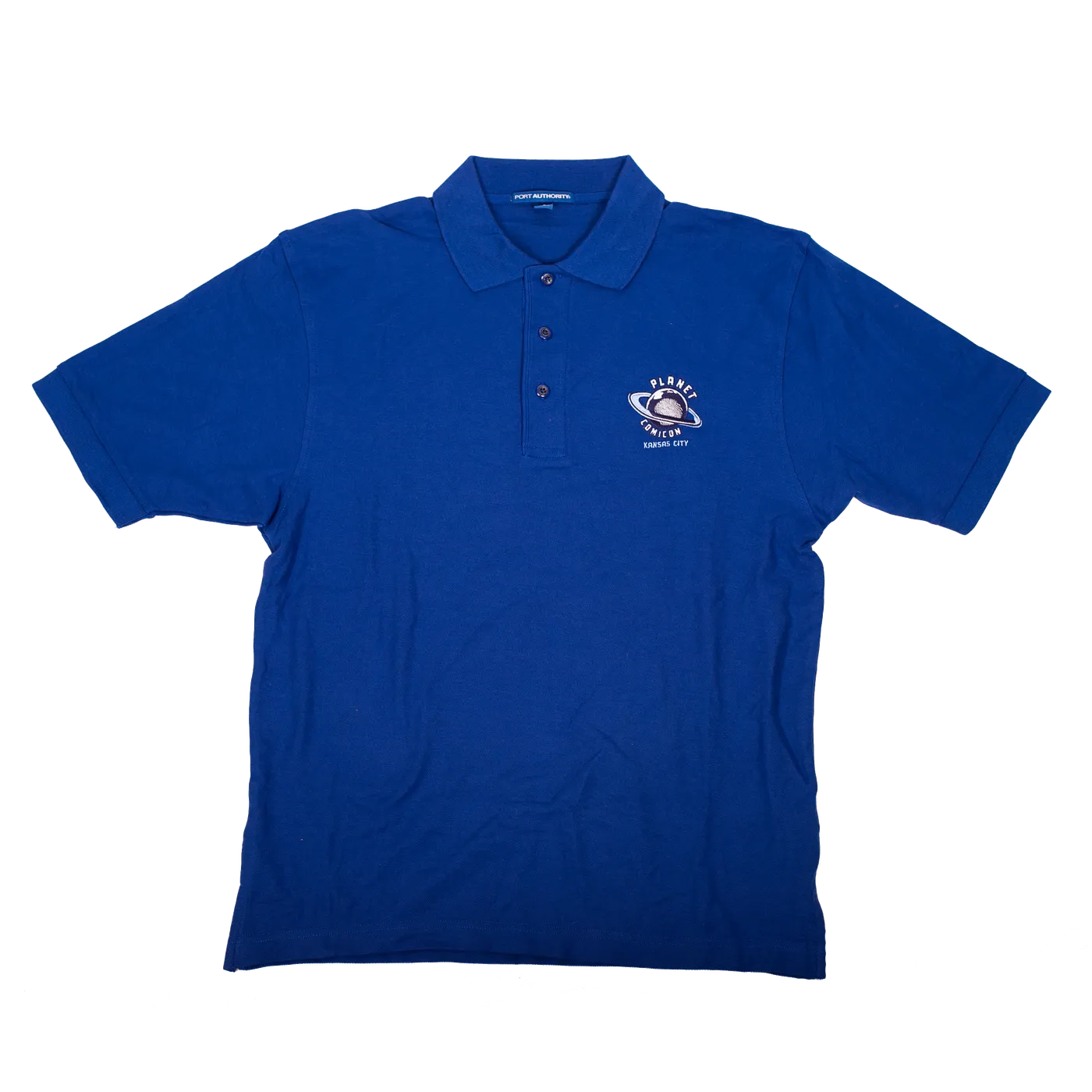 Planet Comicon | Embroidered Polo - Blue