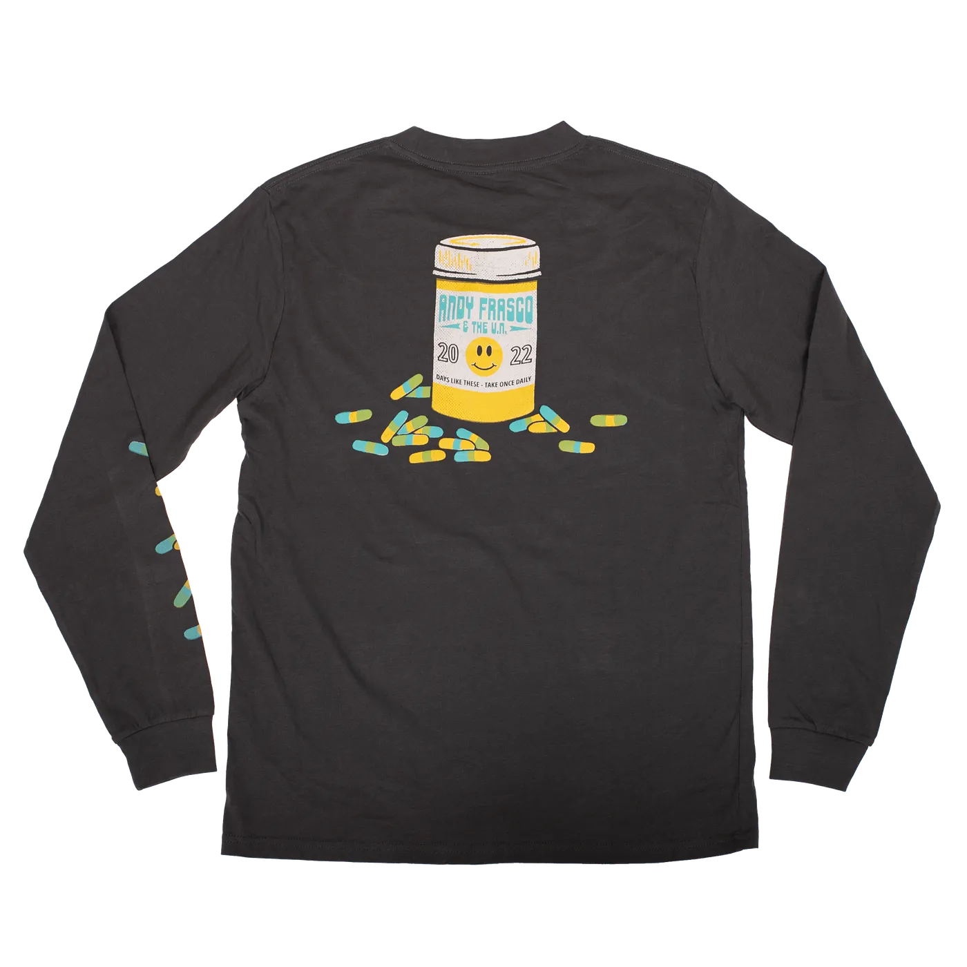 Andy Frasco & the U.N. Andy Frasco | Pills Long Sleeve T-Shirt