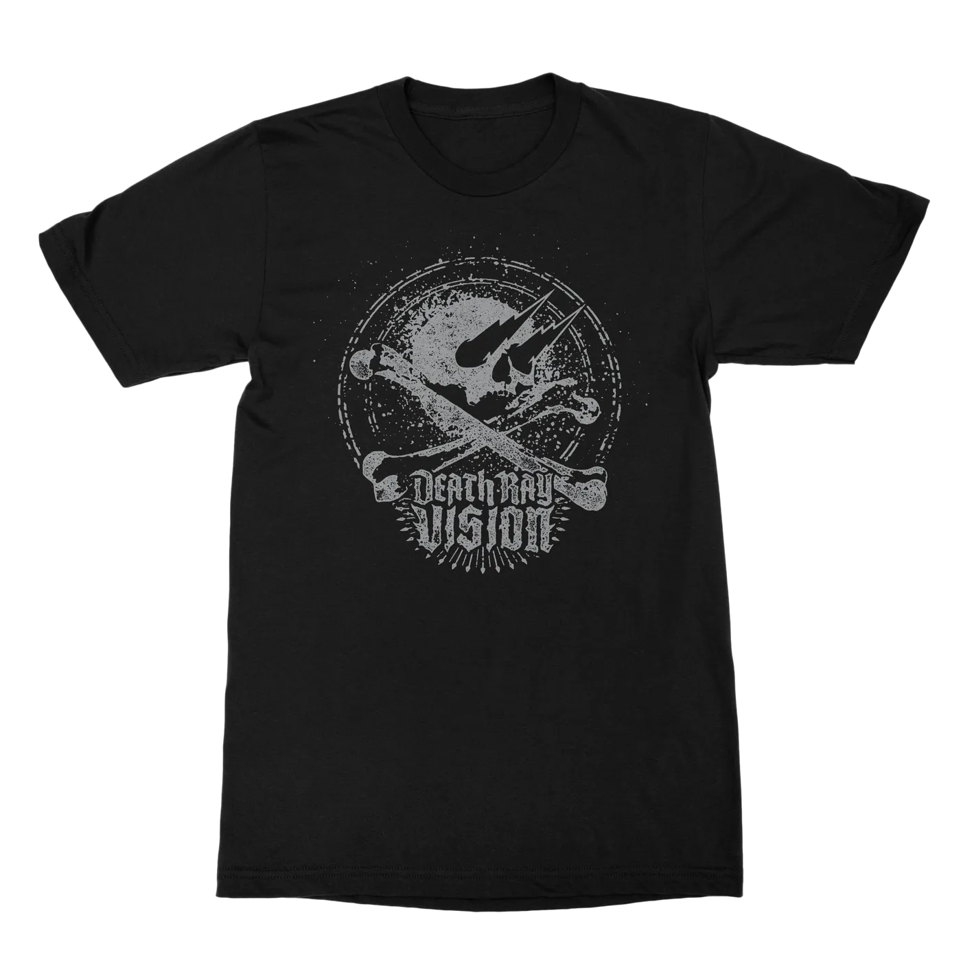 Death Ray Vision | Crossbones T-Shirt - Black