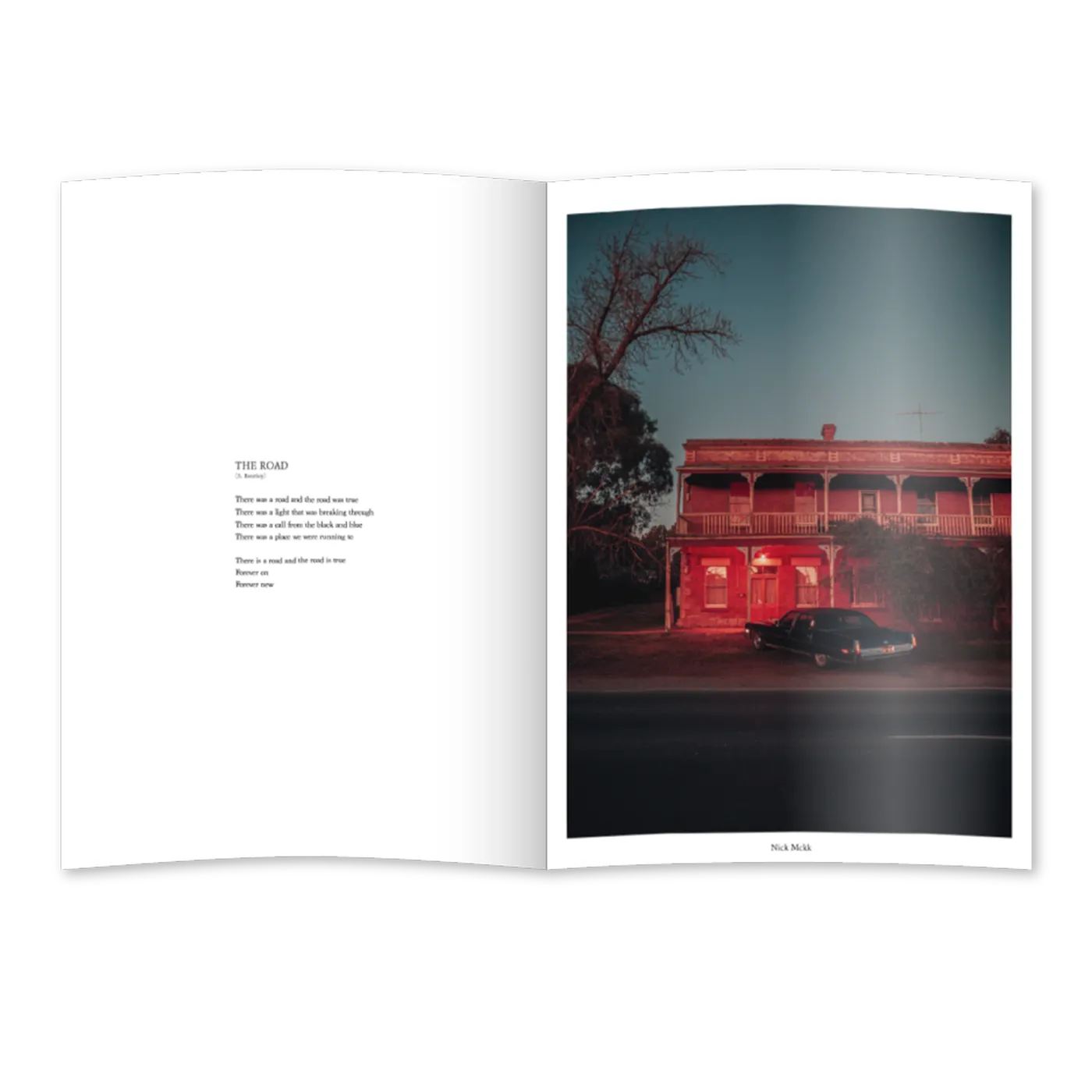 The Paper Kites - At The Roadhouse Photography/Lyrics/Poems Book *PREORDER*