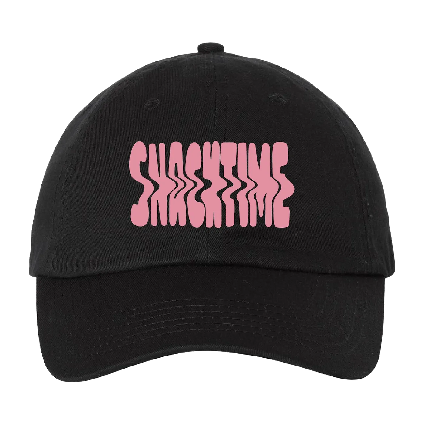 Snacktime | Dad Hat - Black & Pink