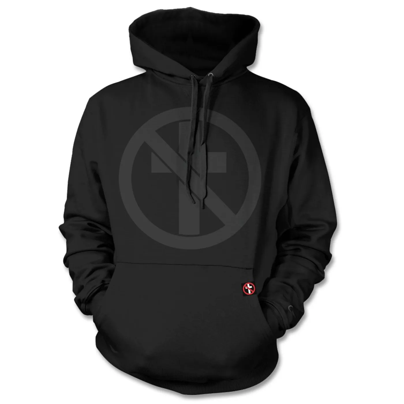 Bad Religion Monochrome Crossbuster Pullover Sweatshirt (Black)