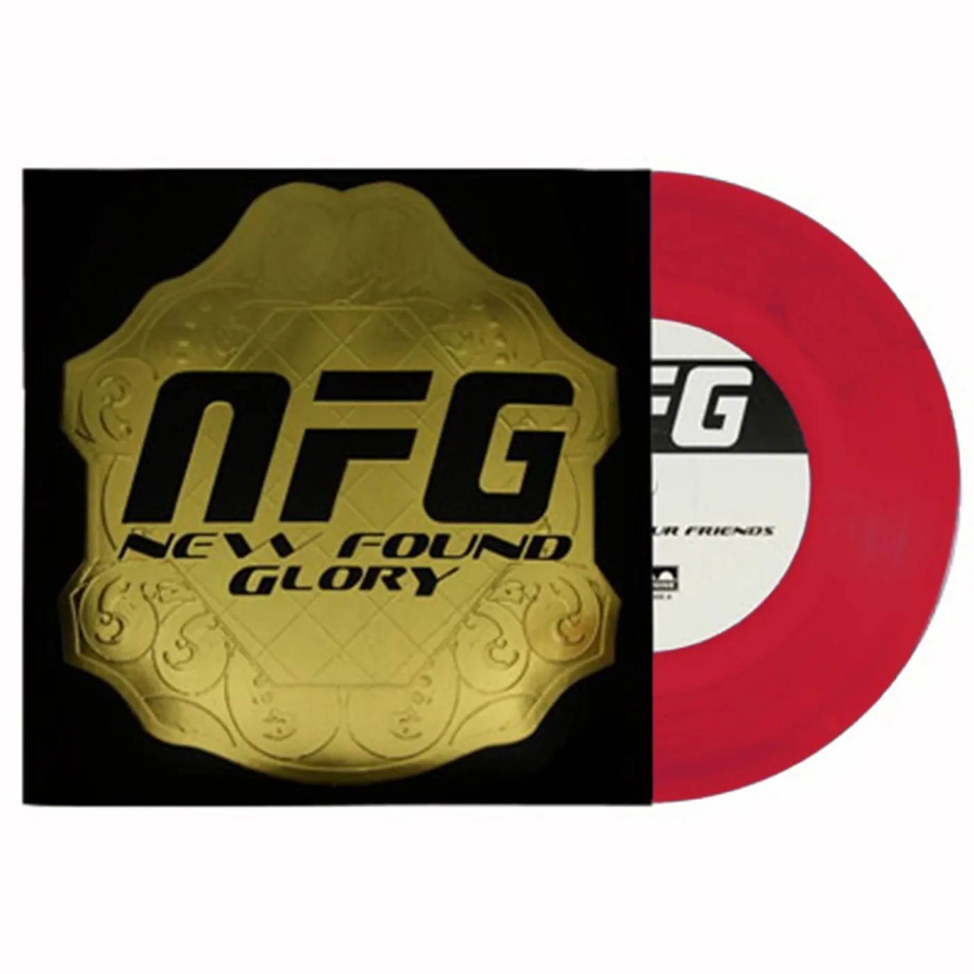 Epitaph Records Listen To Your Friends 7" (Red)