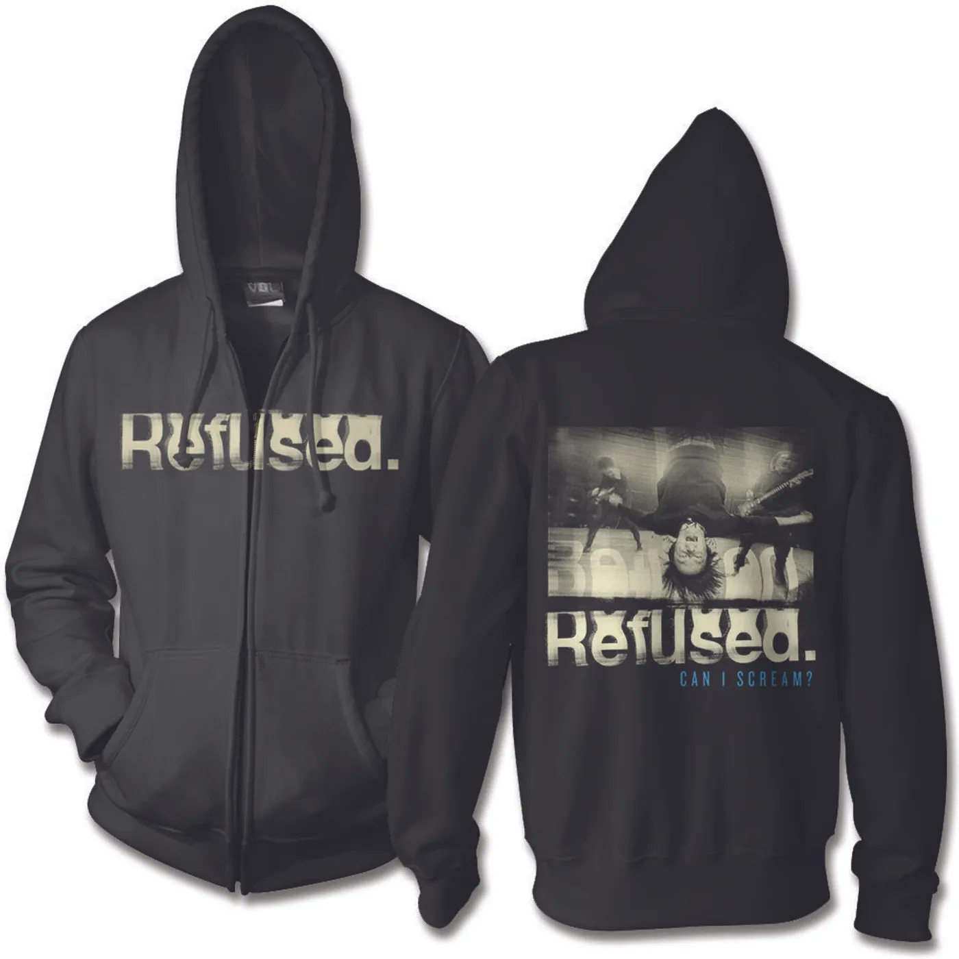 Refused Can I Scream - Zip Up Hoodie