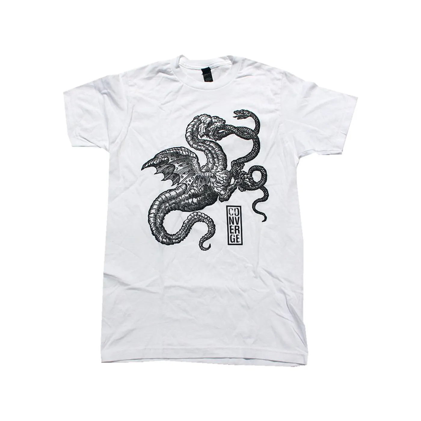 Converge Evil Eats Evil Tee (White)