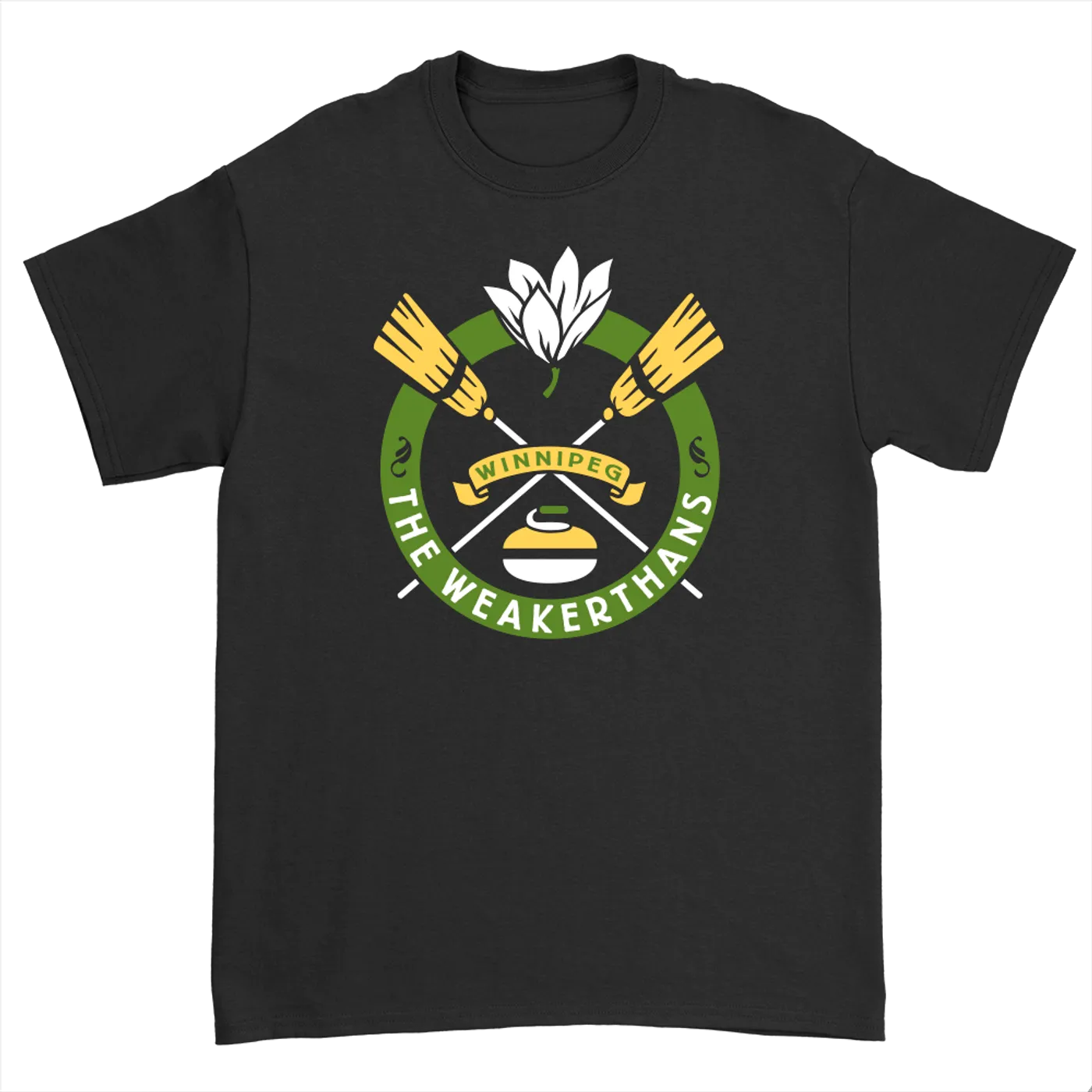 The Weakerthans Curling Tee (Black)