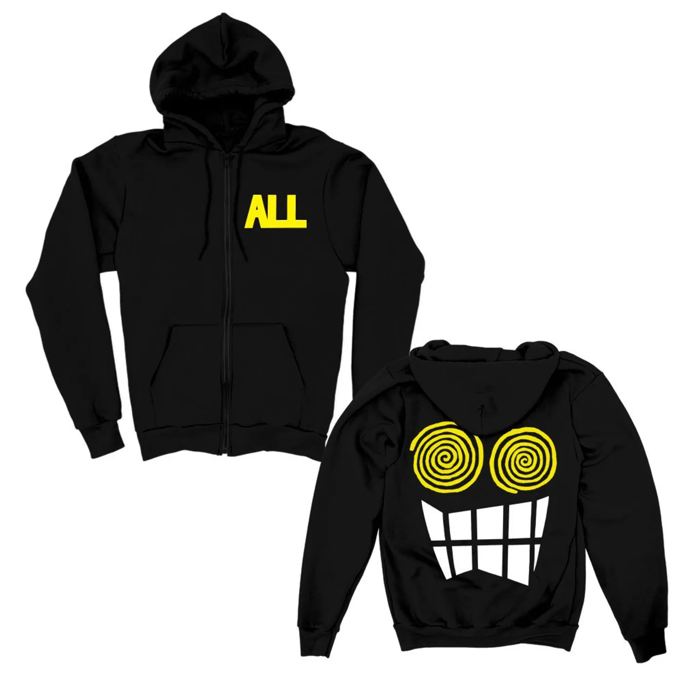 Allroy Zip-Up Hoodie (Black)