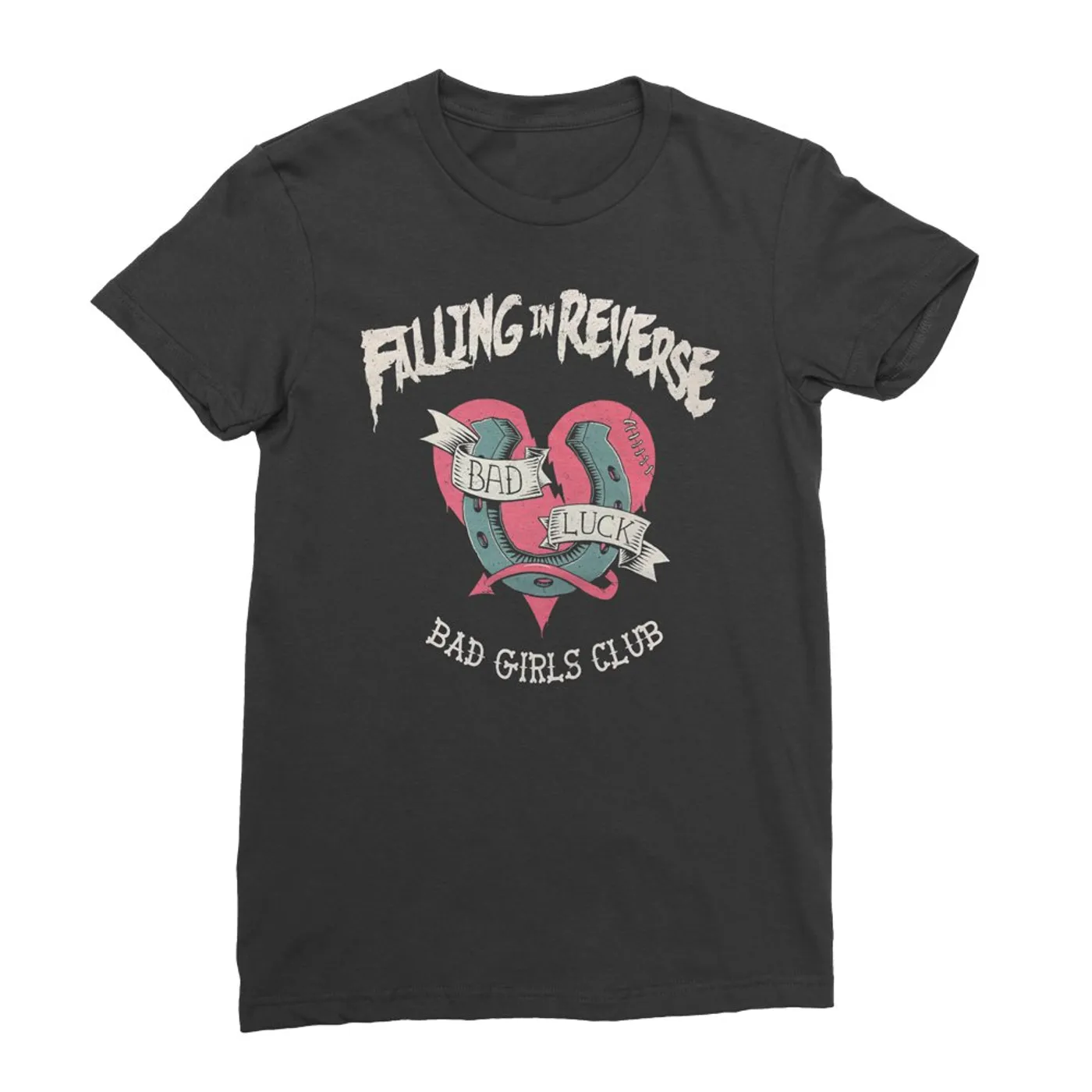 Falling In Reverse Bad Girl Club Women's Tee (Black)