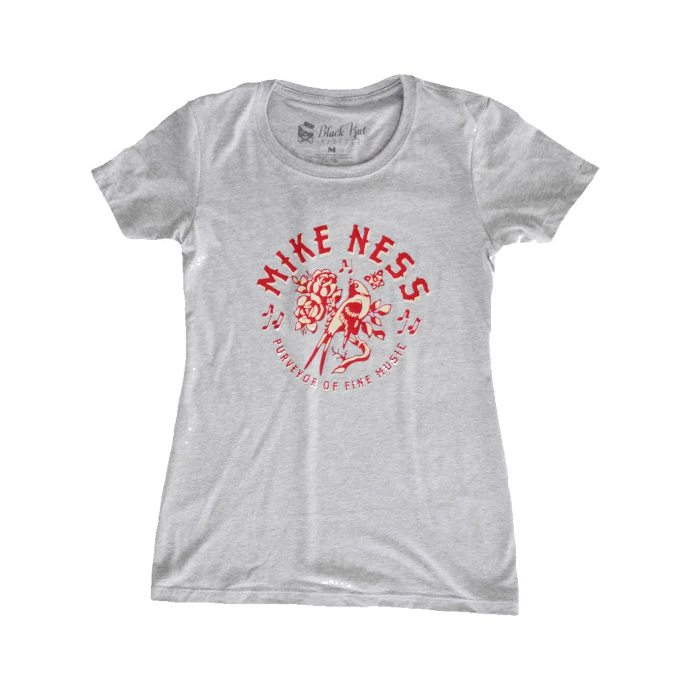 Mike Ness Songbird Women's T-Shirt (Grey)