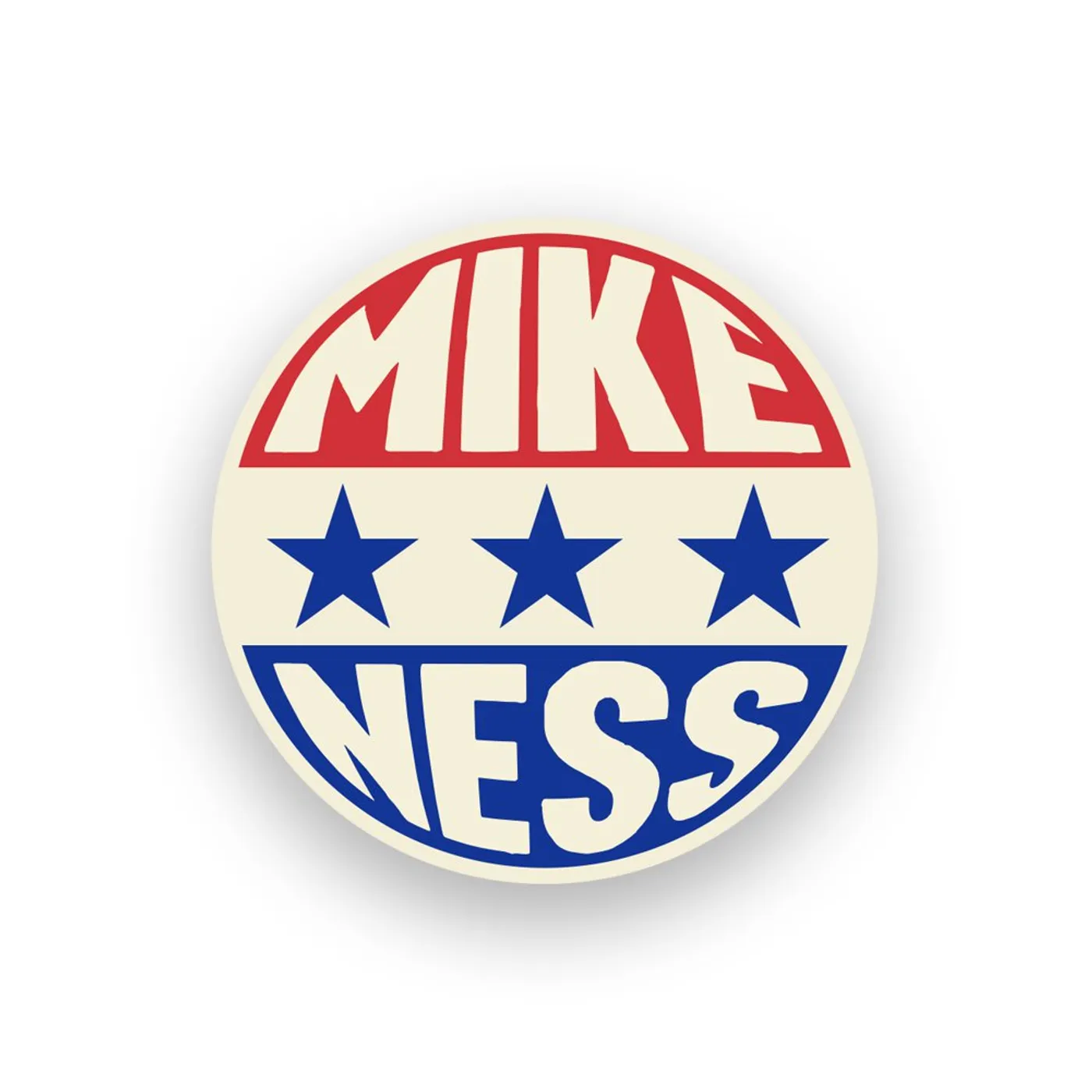 Mike Ness Presidential Enamel Pin