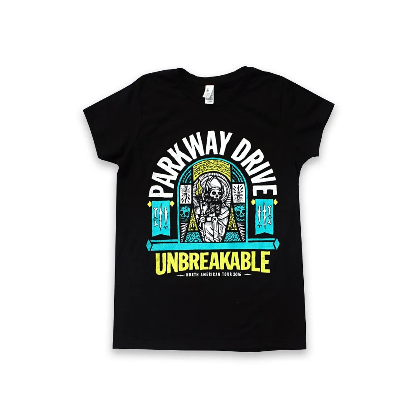 Parkway Drive Unbreakable 2016 Tour Women's Tee (Black)
