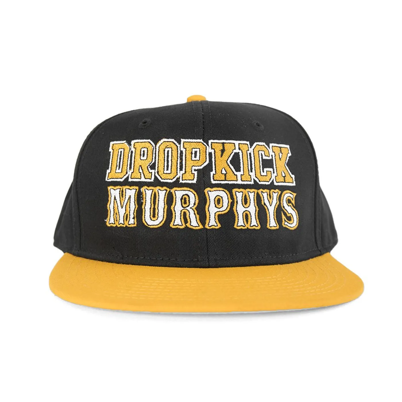 Dropkick Murphys Boston Varsity Snapback (Black/Yellow)