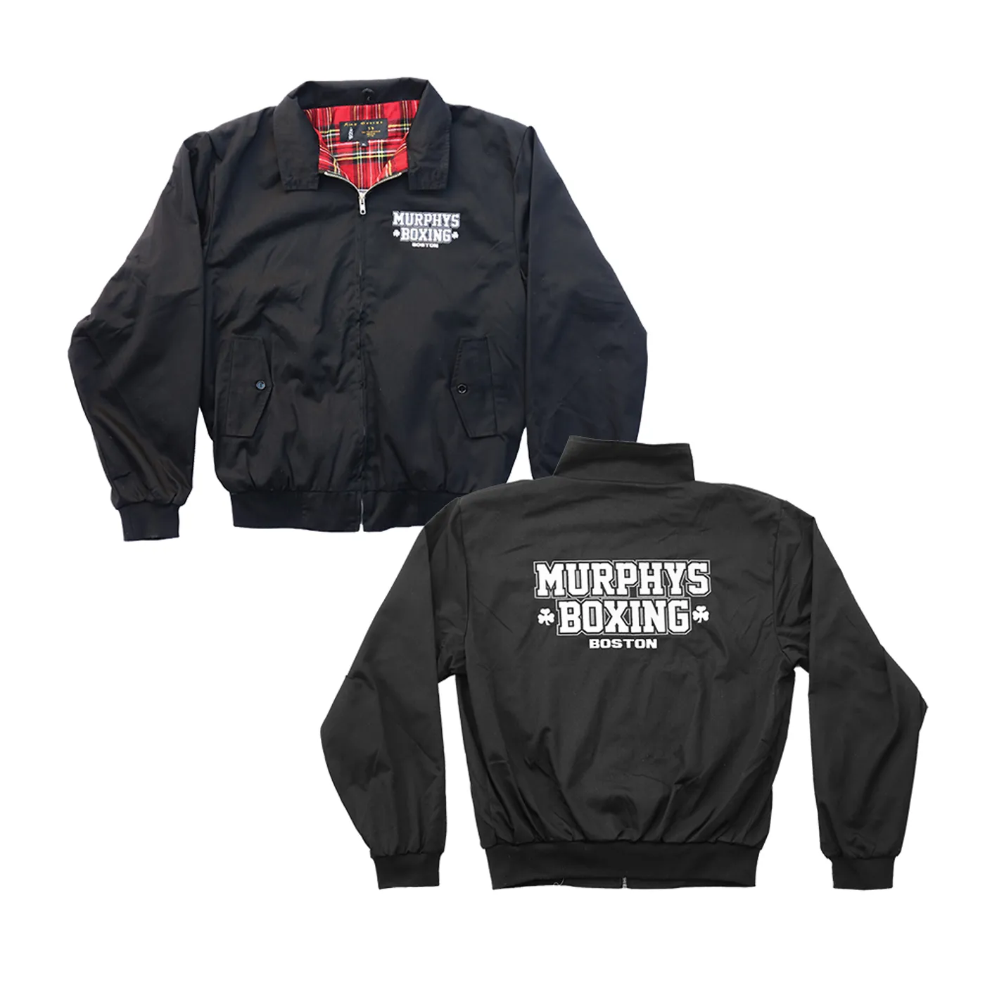 Dropkick Murphys Embroidered Murphys Boxing Jacket (Black)