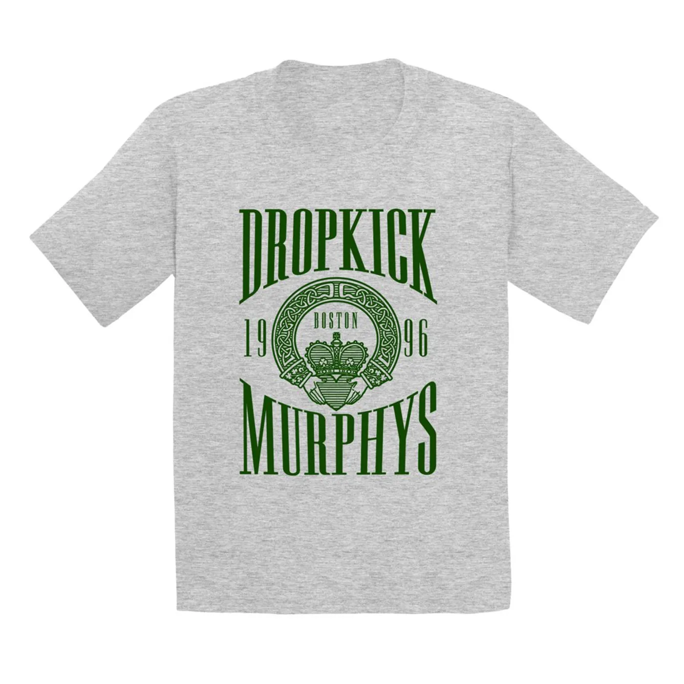 Dropkick Murphys Claddagh Youth Tee (Heather Gray)