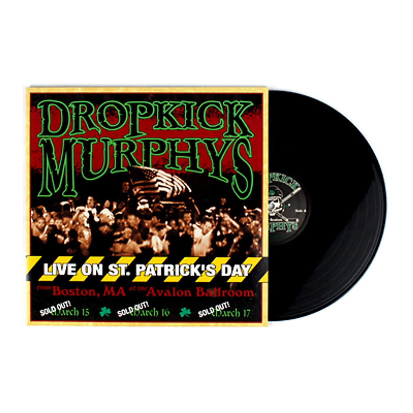 Dropkick Murphys Live on St. Patrick's Day 2xLP (Black) (Vinyl)