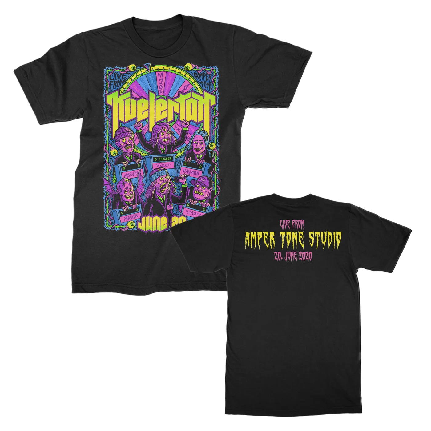 Kvelertak Live From Amper Tone Studios Tee (Black)