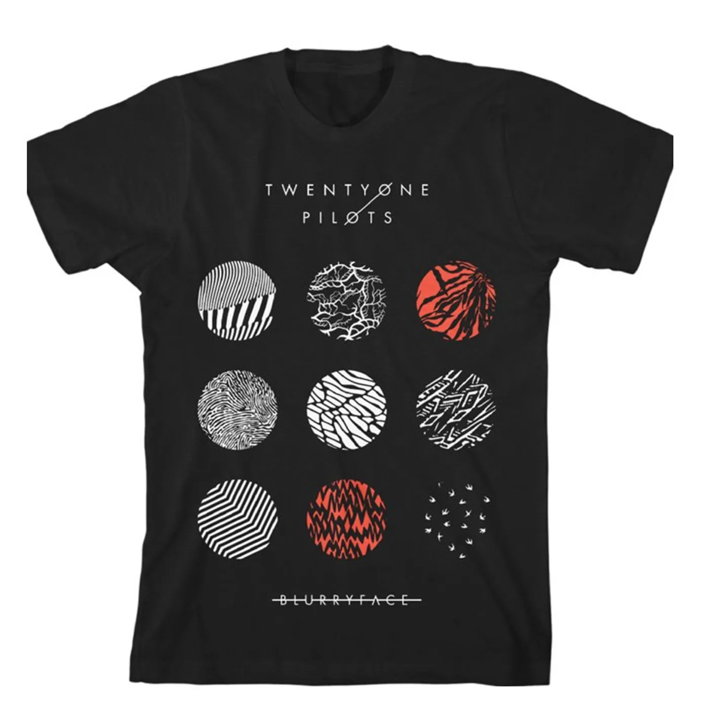 Wholesale Twenty One Pilots Blurry Face Tee
