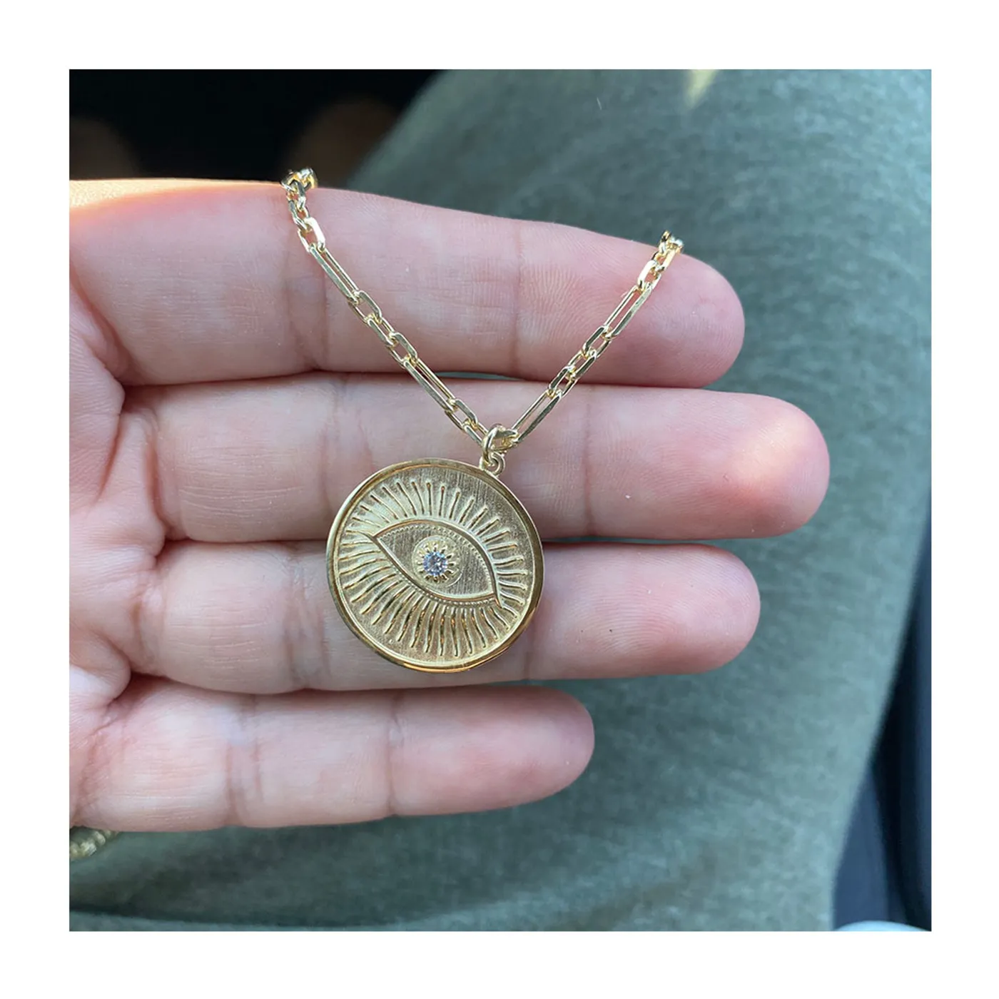 Ziggy Marley The Gold Eye Necklace