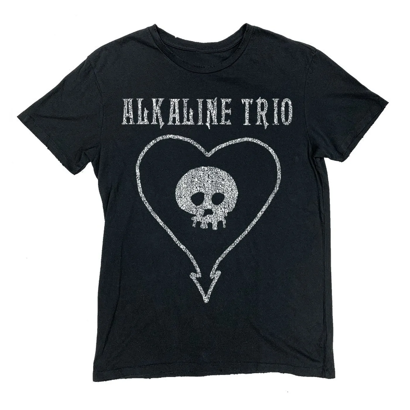 Alkaline Trio Heartskull Vintage Tee (Black)