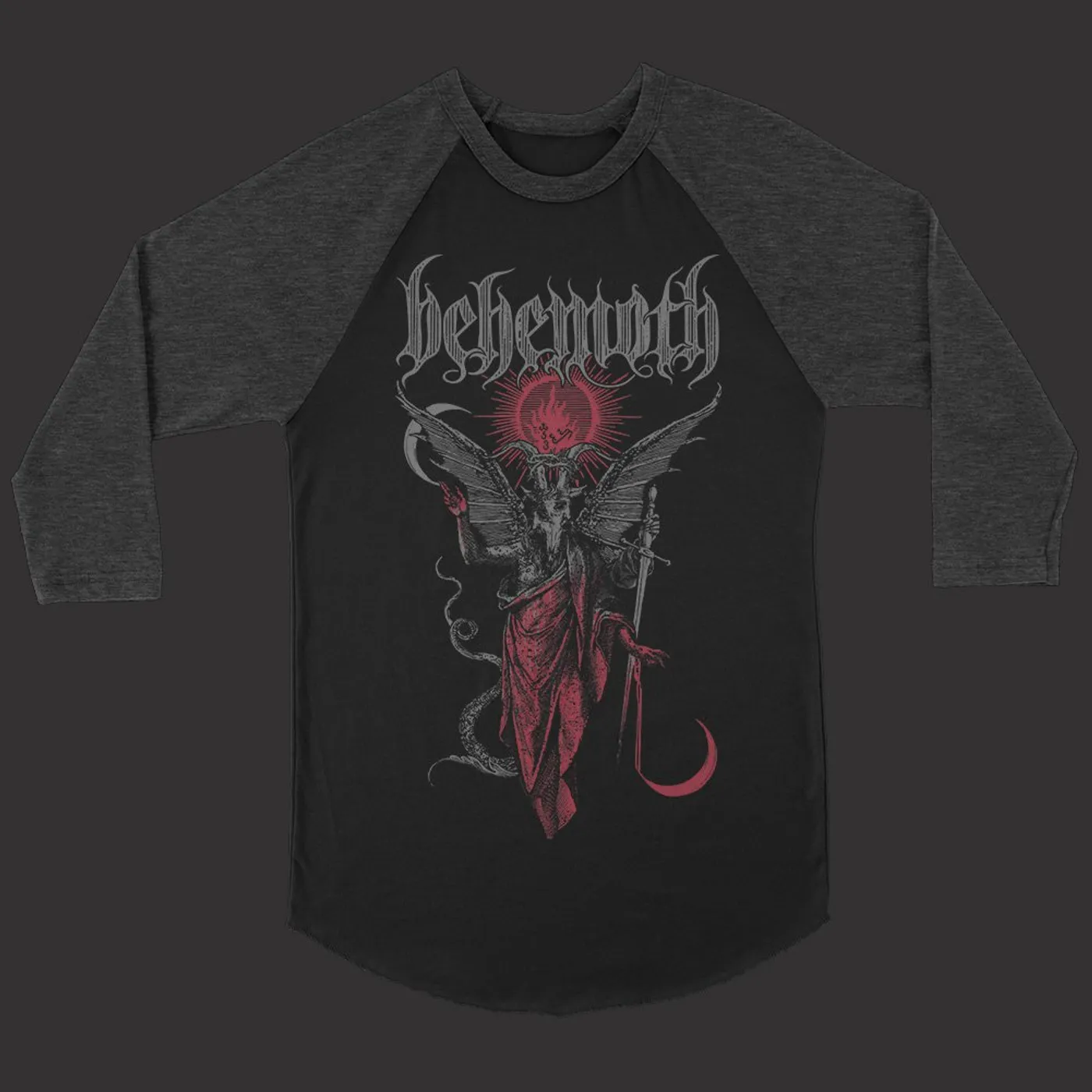 Behemoth Gabriel Raglan (Black)
