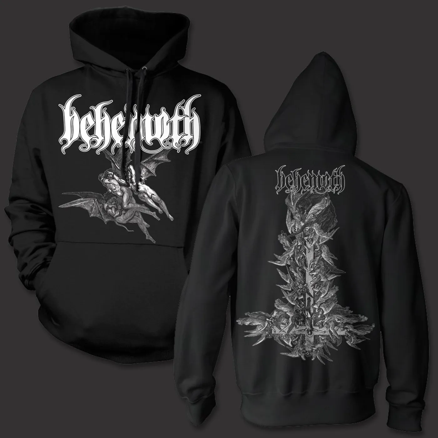 Behemoth Descent Pullover Sweatshirt (Black)