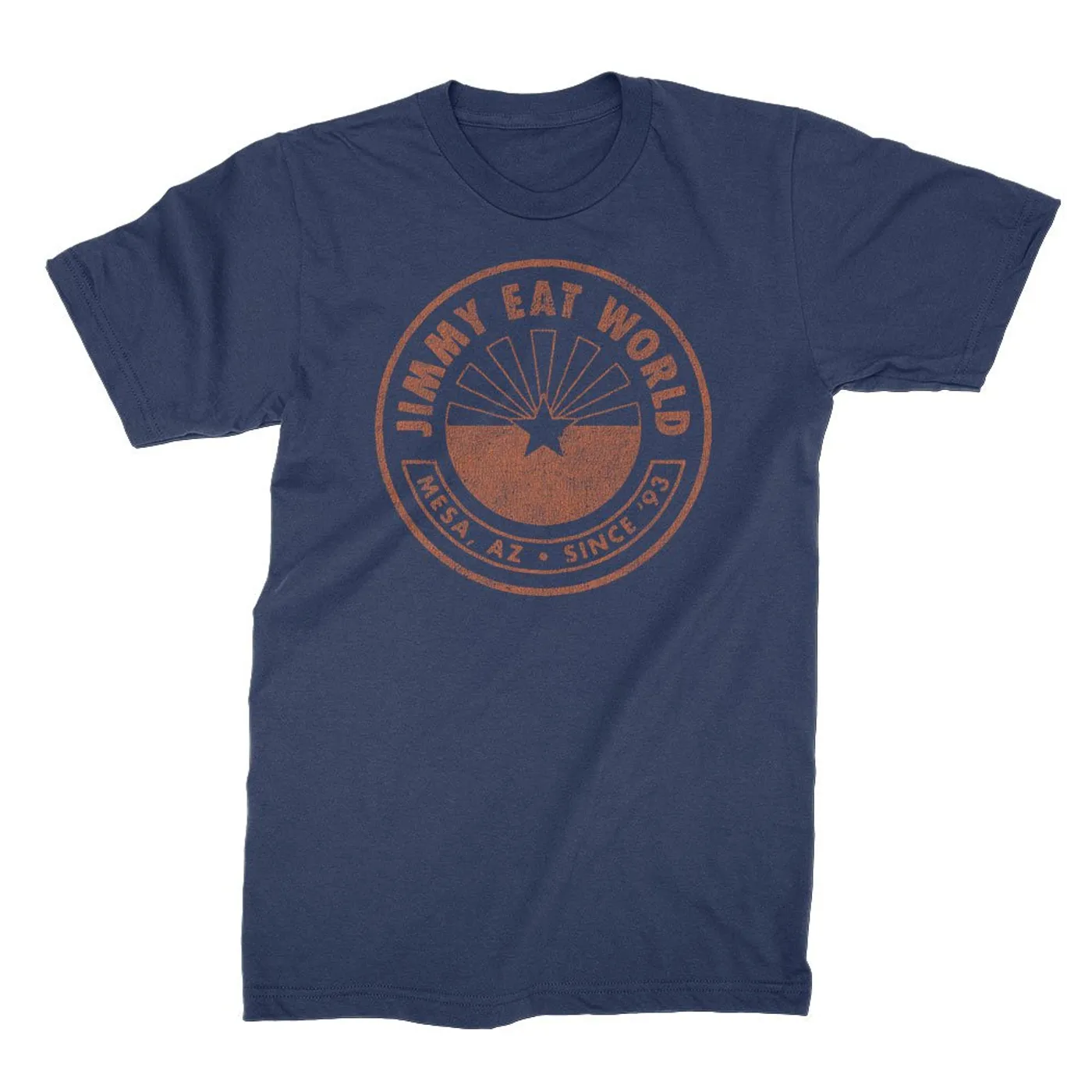 Jimmy Eat World Rising Sun Tee (Navy)