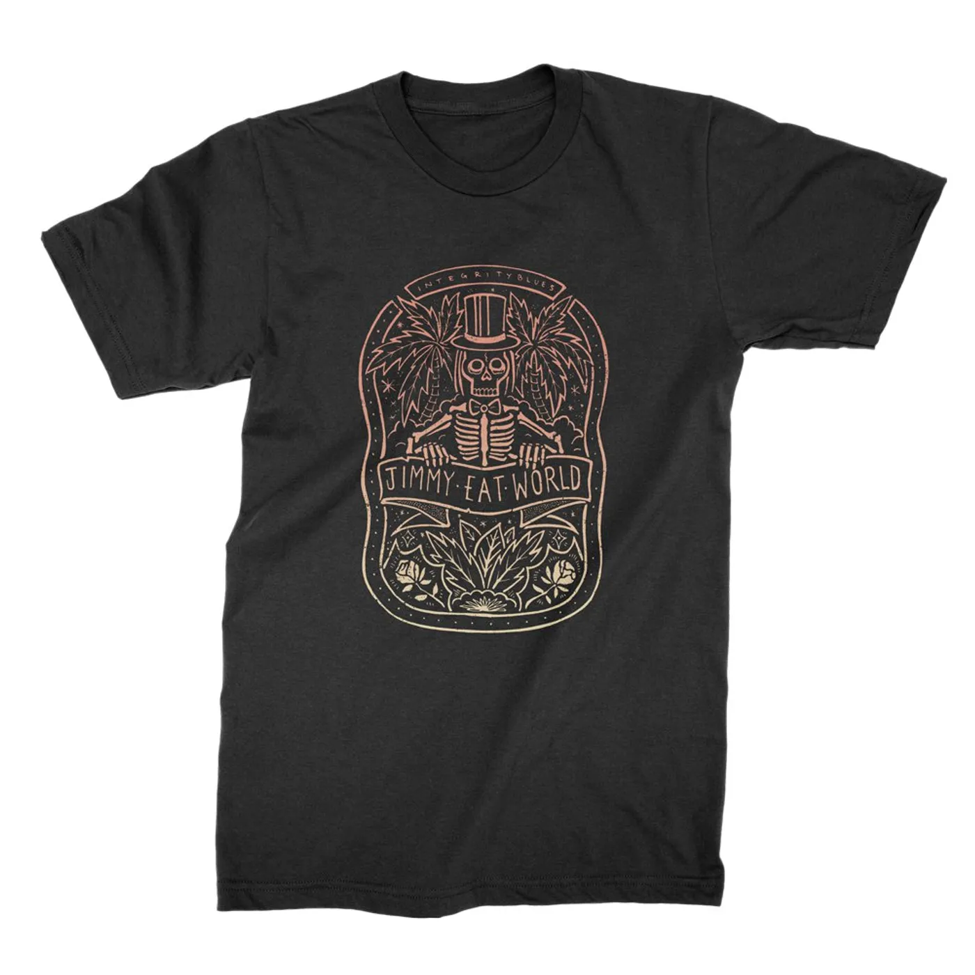 Jimmy Eat World Skeleton Tee (Black)