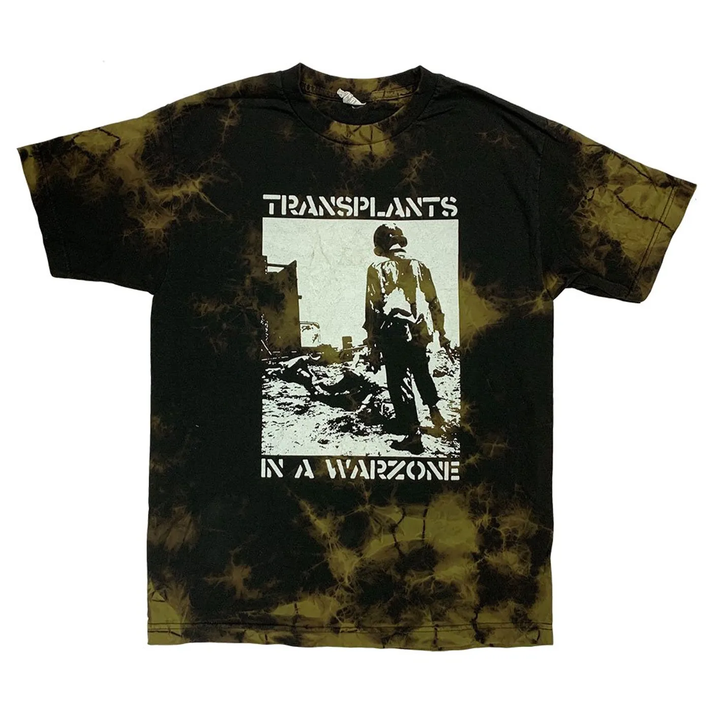 Transplants Soldier Tee (Bleach Dye)