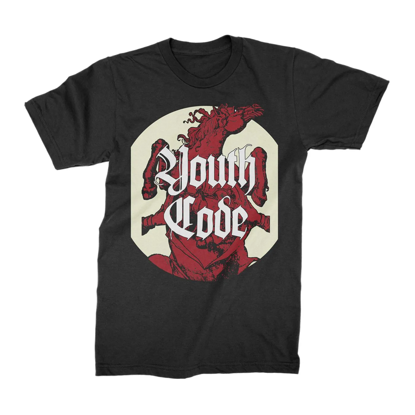 Youth Code Horse T-Shirt (Black)