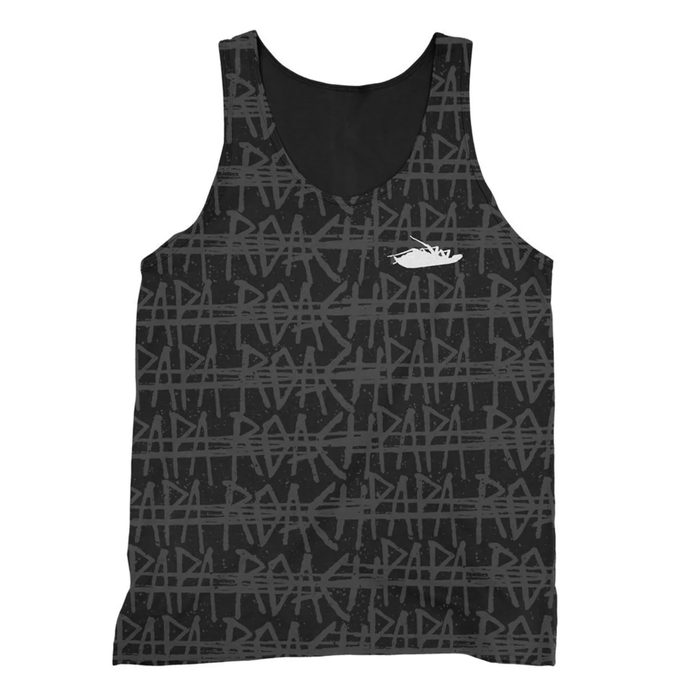 Papa Roach Repeater All Over Tank (Black)