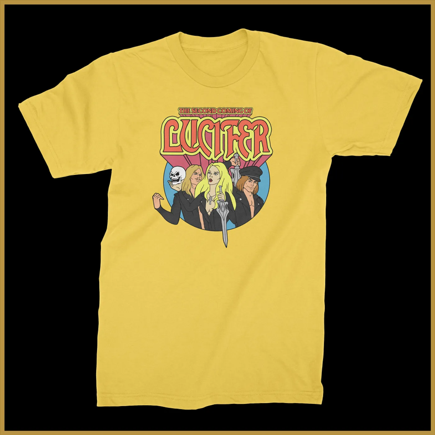 Lucifer Machado Tee (Yellow)