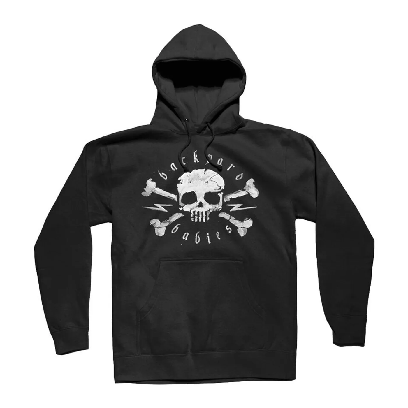 Backyard Babies Skull Pullover Hoodie (Black)