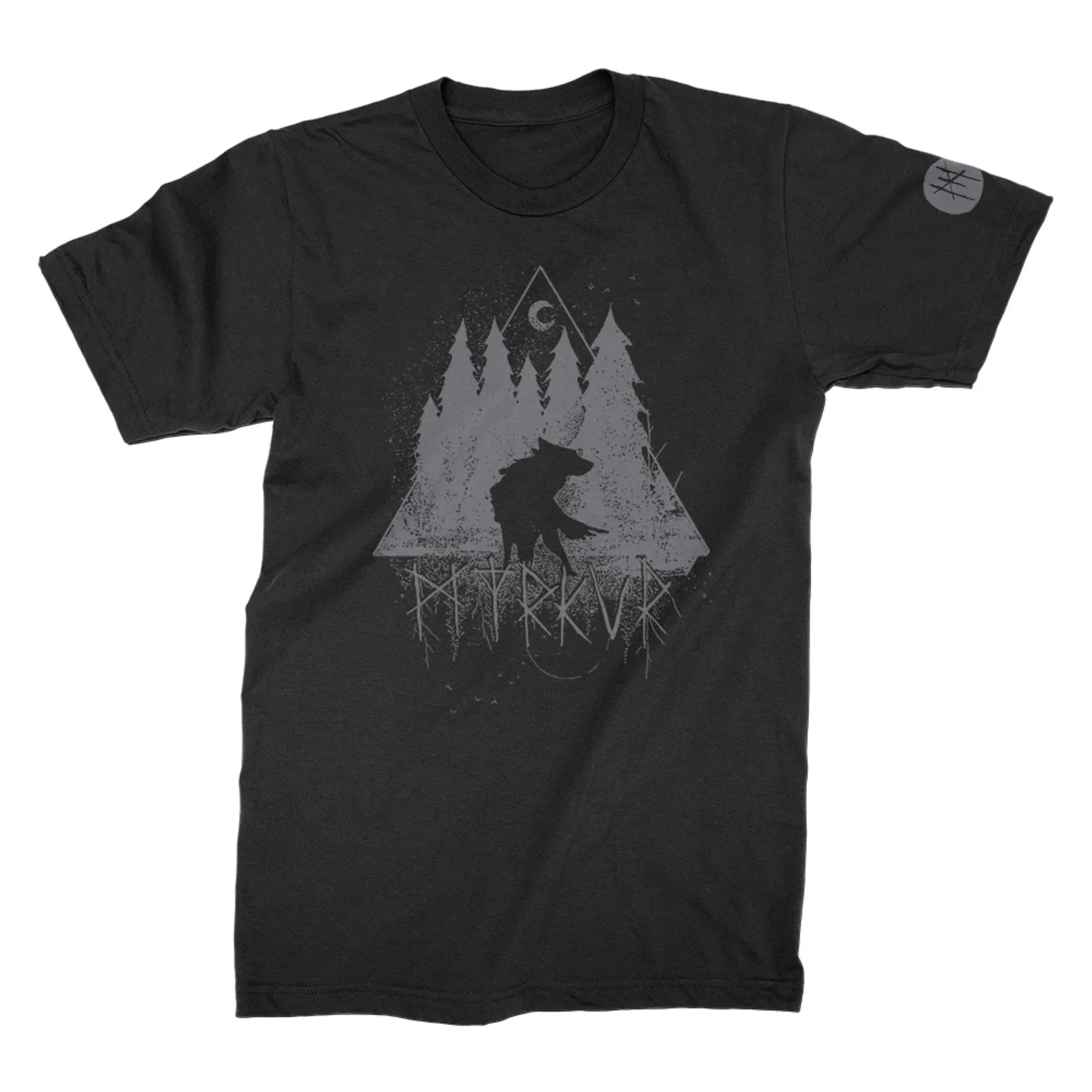 Myrkur Wolf Forrest Tee (Black)