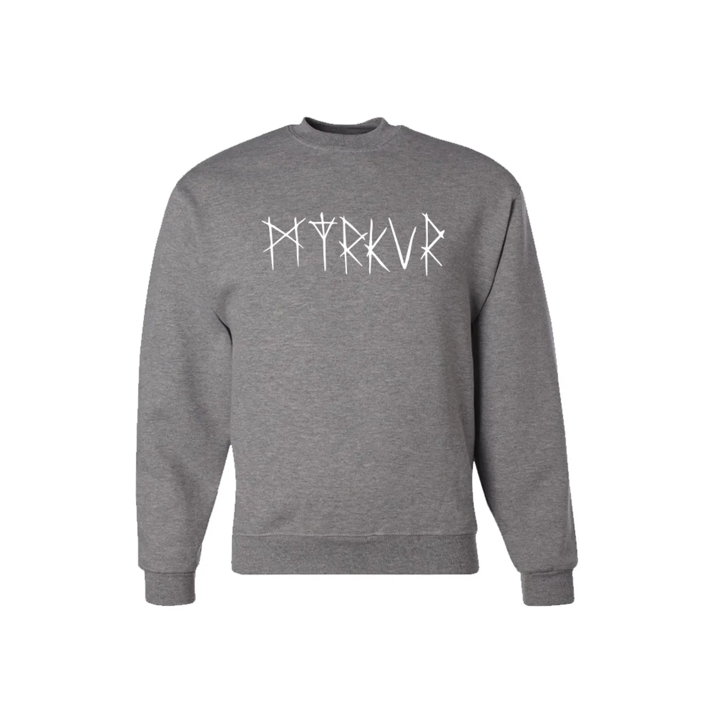 Myrkur Logo Sweatshirt (Oxford Grey)