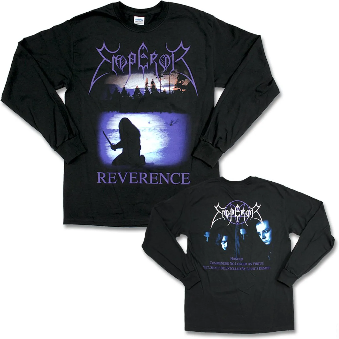 Emperor Reverence Long Sleeve (Black)