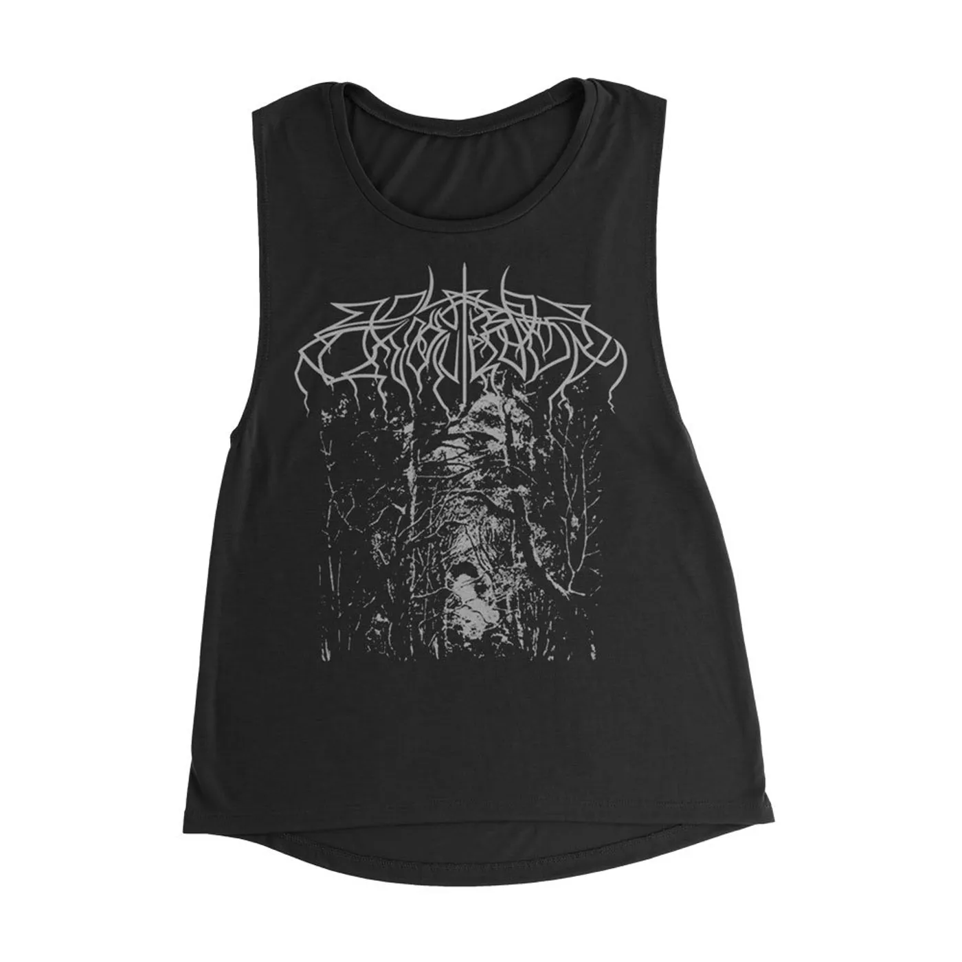 Wolves In The Throne Room Silver Forest Women's Tank Top (Black)
