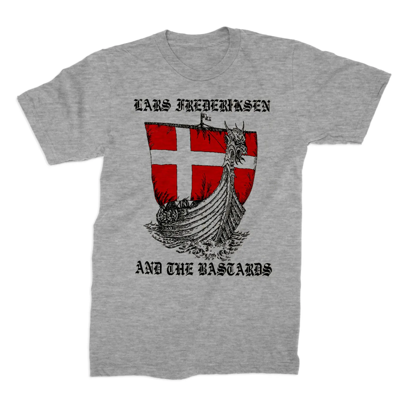 Lars Frederiksen and the Bastards Ship T-Shirt (Grey)
