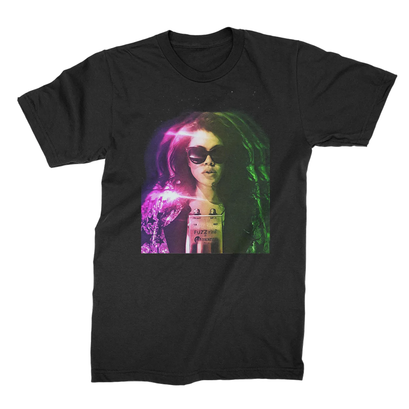 Liz Brasher Fuzz T-Shirt (Black)