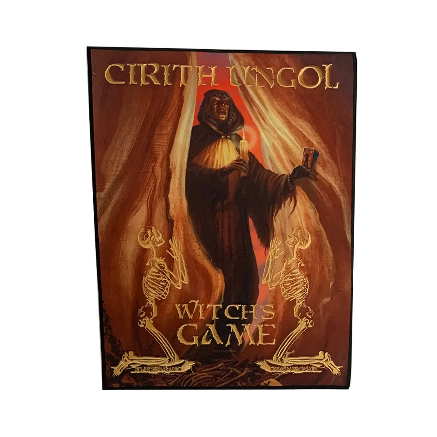 Cirith Ungol Witches Game Back Patch (Black Border)