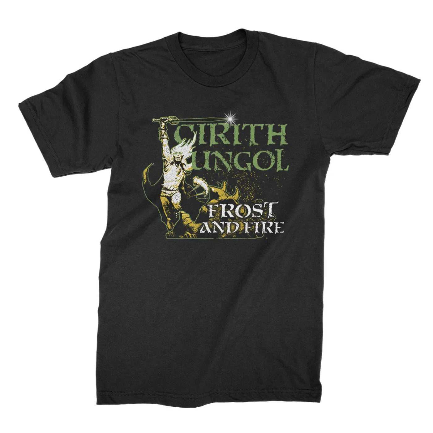 Cirith Ungol Frost and Fire Tee (Black)