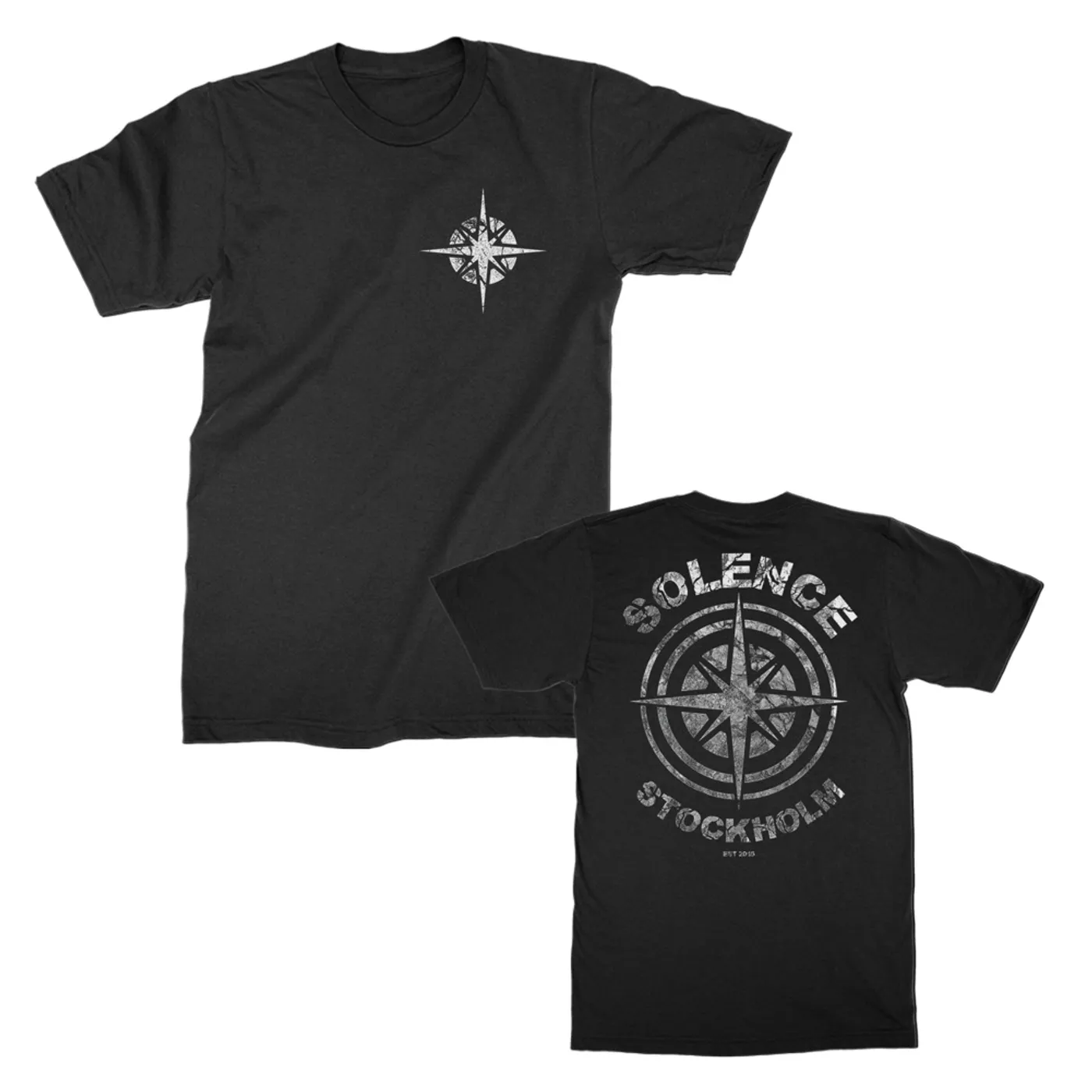 Solence Compass Badge Tee (Black)