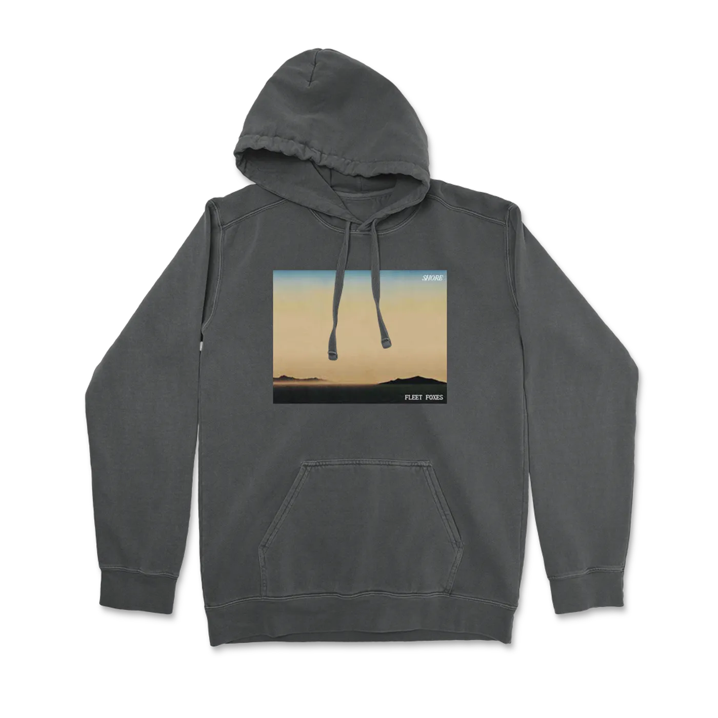 Fleet Foxes Shore Hoodie (Pigment Dye Black)