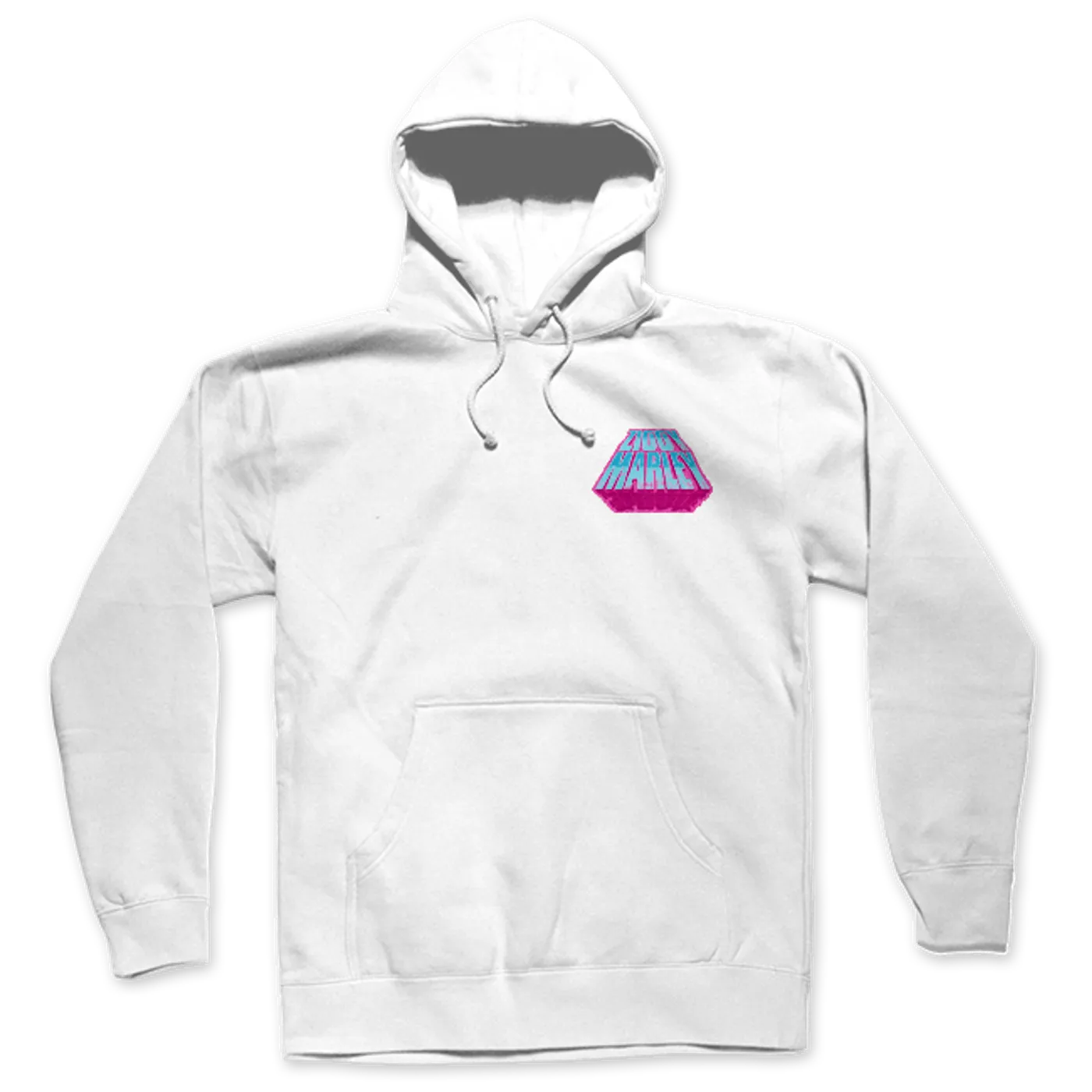 Ziggy Marley Block Lion Hoodie (White)