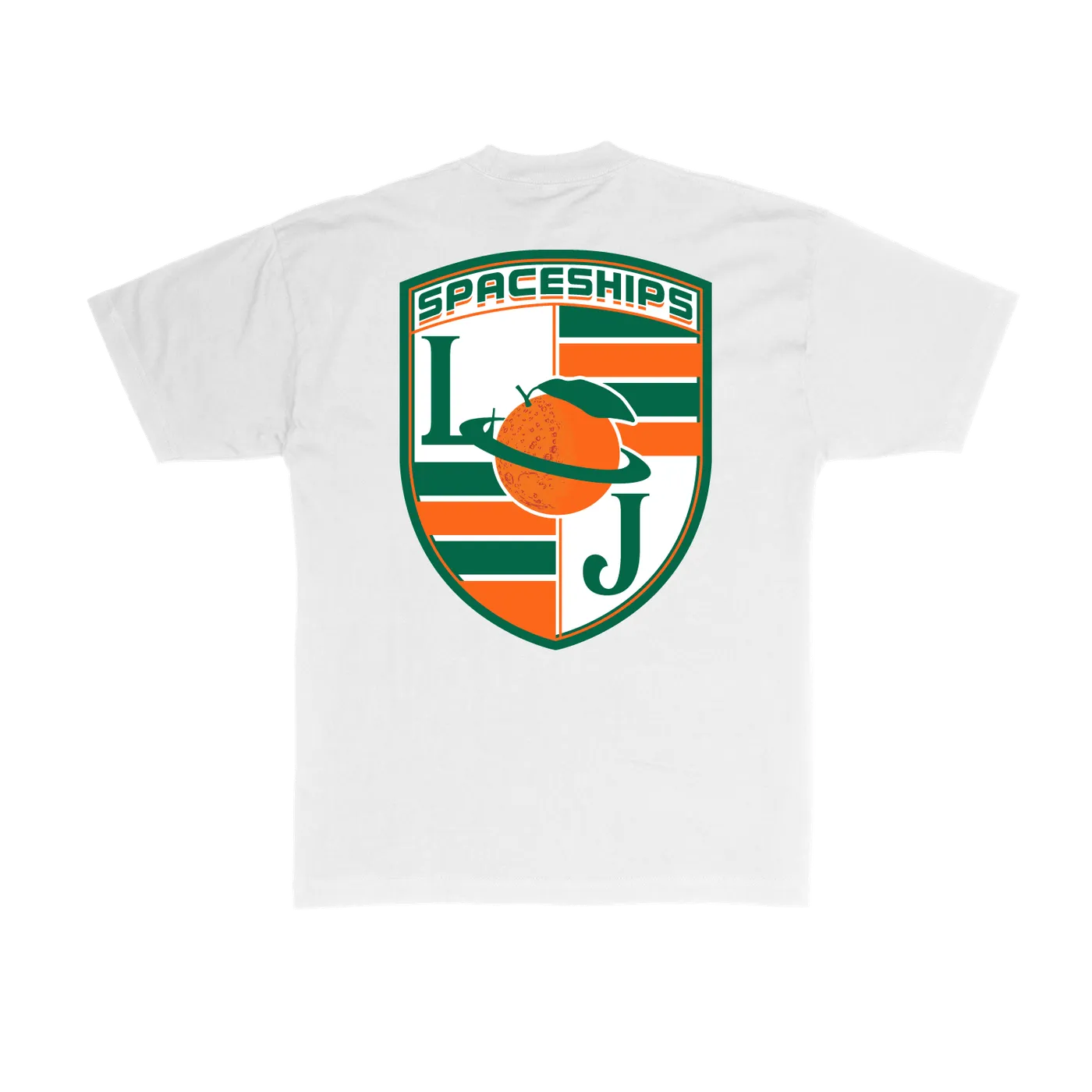Larry June Badge T-Shirt (White)